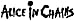 Alice in Chains Logo Window Decal Sticker S-4554-R