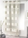 DOUCEUR D INTERIEUR - Voile naturel ORGANZA JACQUARD - Voile naturel ORGANZA JACQUARD