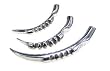 316L Surgical Stainless Steel Tribal Plug, 2g - Sold as a Pair