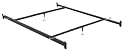 Queen Hook On Rail Converts Full Beds To Queen Bedding, Two Adj Center Legs By Fashion Bed Group