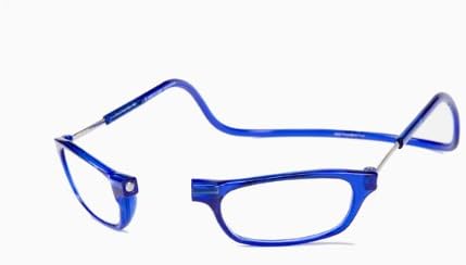 Clic Magnetic Reading Glasses in Blue
