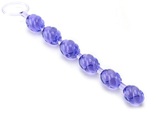 Flexable, Bendable, Swirly Anal Beads Has Beads That Are Nice and Firm and Will Definitely Satisfy. (Purple) Sex Toy! Couples Toys!for Him or Her -"Choose Expedited Shipping and Get Free 2yr Warranty and a Bonus Lube!"