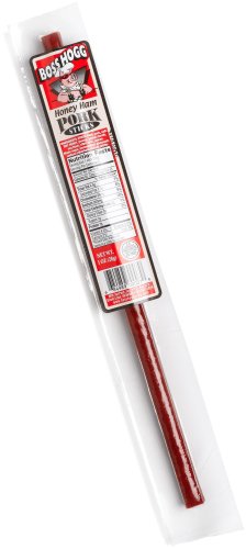 Boss Hogg Honey Ham Pork Sticks, 1.0-Ounce Sticks (Pack of 24) by Boss Hogg