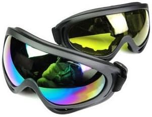 Military model X400 Tactical Goggles Black Frame Rainbow Lens (japan import)