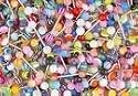 20 Assorted Steel Barbell Tongue Rings 14 Gauge