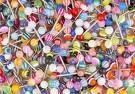 20 Assorted Steel Barbell Tongue Rings 14 Gauge