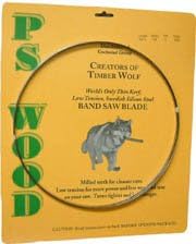 PS Wood Timber Wolf 59 1/2 x 3/8 x 6 tpi Band Saw Blade fits Black & Decker BDBS100, Craftsman 9" 214130, Delta 9" 28-150 & BS100, Skil 10"