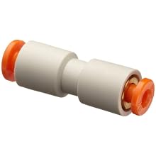 SMC KQ2H PBT One-Touch Tube Fitting, Coupler, Tube OD x Tube OD