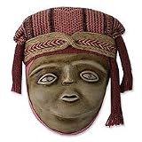 NOVICA Recycled paper mask, 'Inca Mother'