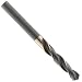 Precision Twist R56CO Cobalt Steel Reduced Shank Drill Bit, Black and Gold Oxide Finish, 1/2" Reduced Shank, 118 Degree Split Point