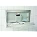 Bobrick KB110-SSRE Koala Kare Horizontal Recessed Mounted Baby Changing Station, Stainless Steel Finish, 37" Width x 23" Height