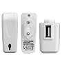 WHITE EURO 2 PIN IPAD 2 AMP USB MAINS CHARGER PART&hellip by Terrapin