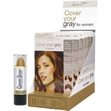 Cover Your Gray Hair Color Stick Light Brown/Blonde (Pack of 6)