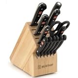 Wüsthof Gourmet 14-Piece Deluxe Knife Block Set