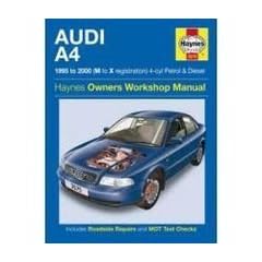 Audi A4 Petrol and Diesel Service and Repair Manual: 1995 to 2000 (Haynes Service and Repair Manuals)