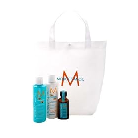 MOROCCAN OIL Shampoo, Conditioner, Oil Treatment Deal Bag SET