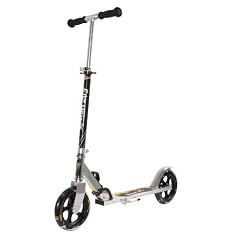 Hudora 14680 - Scooter Hornet Top Wheel 205,205 mm Rollen, silber