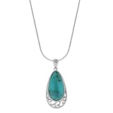 Boma Sterling Silver Turquoise Necklace