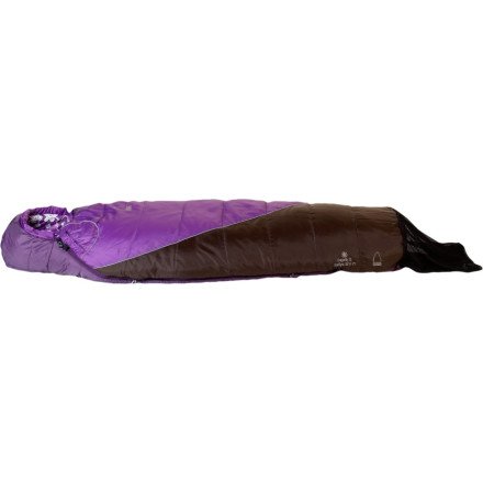 Sierra Designs Dragonfly 35 Sleeping Bag: 35 Degree Synthetic - Girls'