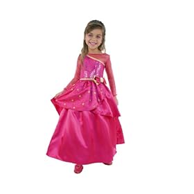 Cesar - C804-001 - D�guisement Costume - Barbie Apprentie Princesse avec Manches - 3/5 Ans