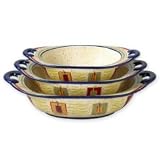 Pfaltzgraff Sedona Oval Bowls, Set of 3