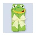 Animal Hooded Tubby Towel - frog