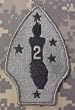 2nd Marine Division ACU Patch Foliage Green