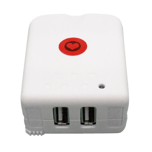 LoveMyTime Ladeger&auml;t Adapter mit 2 USB ports Preisvergleich
