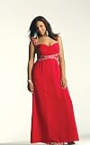 Beaded Chiffon Dress