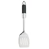 Kitchen Craft Master Class Soft Grip Long Handled Slotted Turner, Stainless Steel
