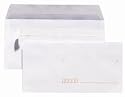 Majuscule-enveloppes Blanches Dl 80g Bandes Detachables - Paquet De 100