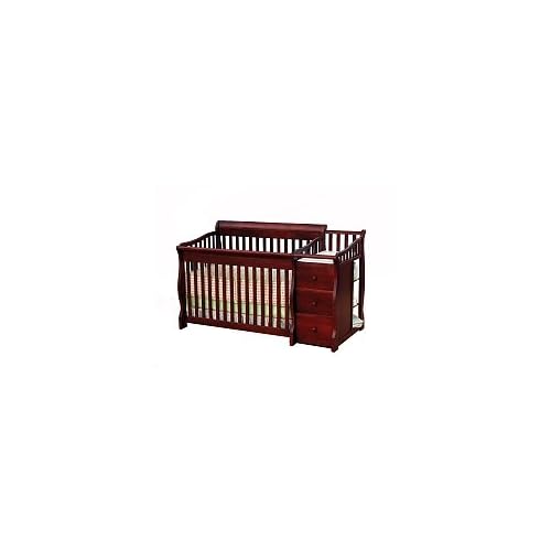  Sorelle Tuscany More 4in1 Convertible Crib and Changer Set in