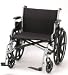Steel Wheelchairs - Removable Desk Arms, 24", Swingaway Elevating Legrests