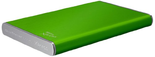 TrekStor 82470 DataStation Pocket Xpress 1TB externe Festplatte (6,4 cm (2,5 Zoll), 7200rpm, 8MB Cache, USB 2.0) mamba gr?n