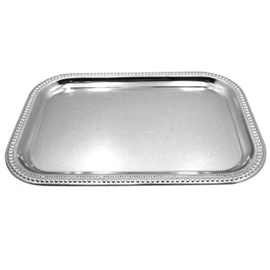 TRAY CHROME OBL 18.5x12