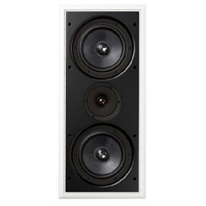 Jamo 180W 2.5-Way In-Wall Speaker, White Jamo 180W 2.5-Way In-Wall Speaker, White