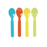 Ciroa Miniamo Brights Set of 4 Assorted Coloured Spoons in a Acetate Pack
