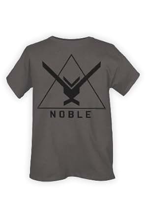 Amazon.com: Halo: Reach Noble Team Logo Grey T-Shirt Size : X-Small: Clothing