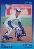 Tom Quinlan, Knoxville Blue Jays - Blue Jays Affiliate, 1989 Star Autographed Card