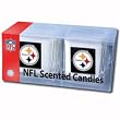 Pittsburgh Steelers 2 pack of 2"x2" Candle Sets - NFL Football Fan Shop Sports Team Merchandise