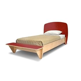 Eco-friendly Kid's Twin Bed - Surfin Kids Fire Finish by Ecotots