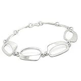 925 Sterling Silver Oval Link Bracelet
