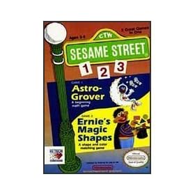 Sesame Street 1 2 3 Astro-Grover & Ernie's Magic Shapes