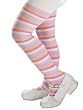 Every Witch Way Toddler Pastel Striped Tights