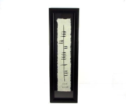 Ogham Symbol Failte Welcome Long Made in Ireland
