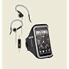 Scosche Fitness Bundle - Armband with Sports Earhook Headphone for Most Smartphones