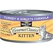 Nutro Max Kitten Turkey and Giblets Formula (12/3-oz cans)