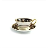 Wedgwood Black Astbury Tea Saucer Wedgwood Black Astbury Tea Saucer