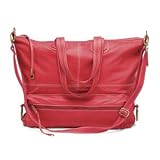 Nappa Gallery Tote - Red