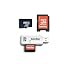 Electronics : ByteStor 2GB Micro SD Card Universal Pack (includes USB Reader + Adapter)